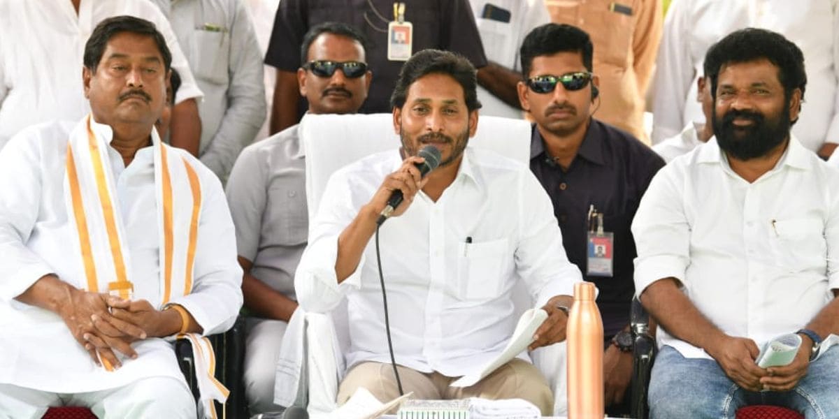 Minister Dharmana Prasada Rao, CM YS Jagan, and Bapatla MP Nandigam Suresh. Minister Dharmana Prasada Rao, CM YS Jagan, and Bapatla MP Nandigam Suresh.