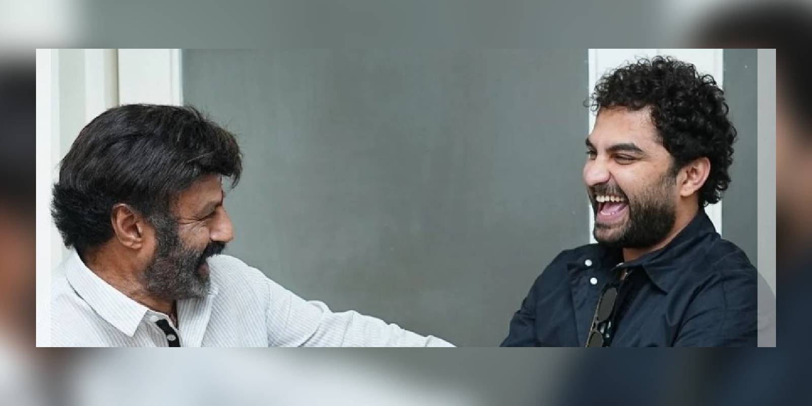 Vishwak Sen and Balakrishna