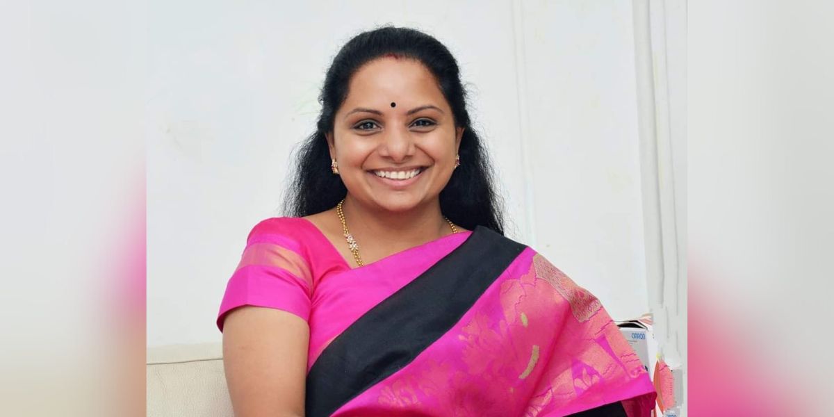 BRS MLC K Kavitha. (X) BRS MLC K Kavitha. (X)