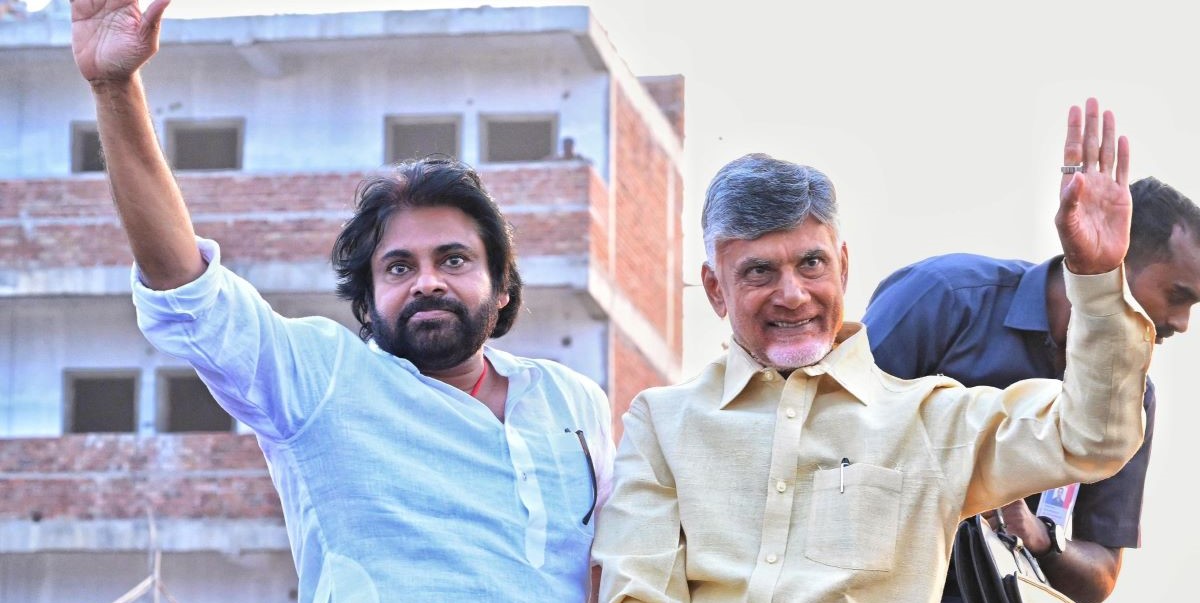 Chandrababu Naidu with Pawan Kalyan Chandrababu Naidu with Pawan Kalyan