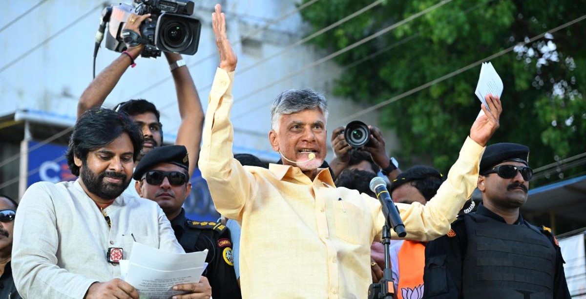 Chandrababu Naidu with Pawan Kalyan Chandrababu Naidu with Pawan Kalyan