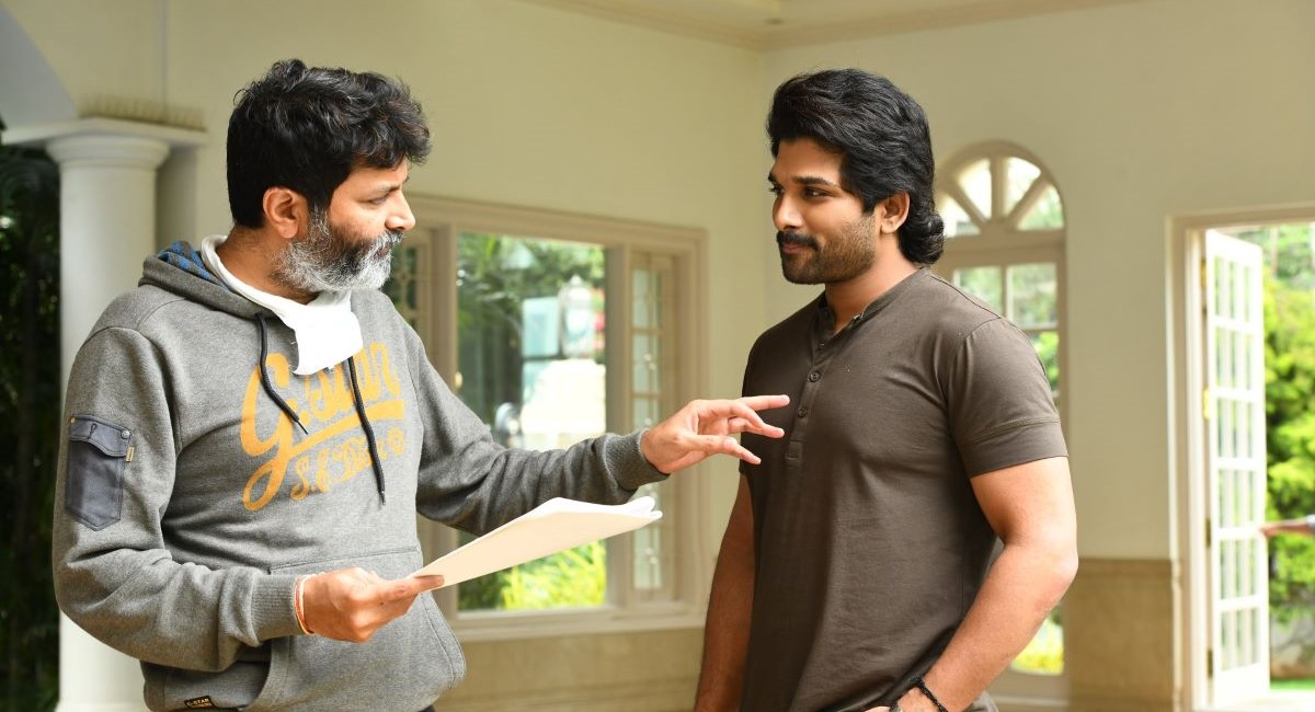 File photo of Allu Arjun and Trivkram