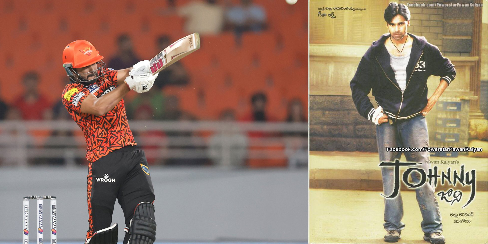 IPL star Nitish Kumar's uncanny connection with Pawan Kalyan's Johnny
