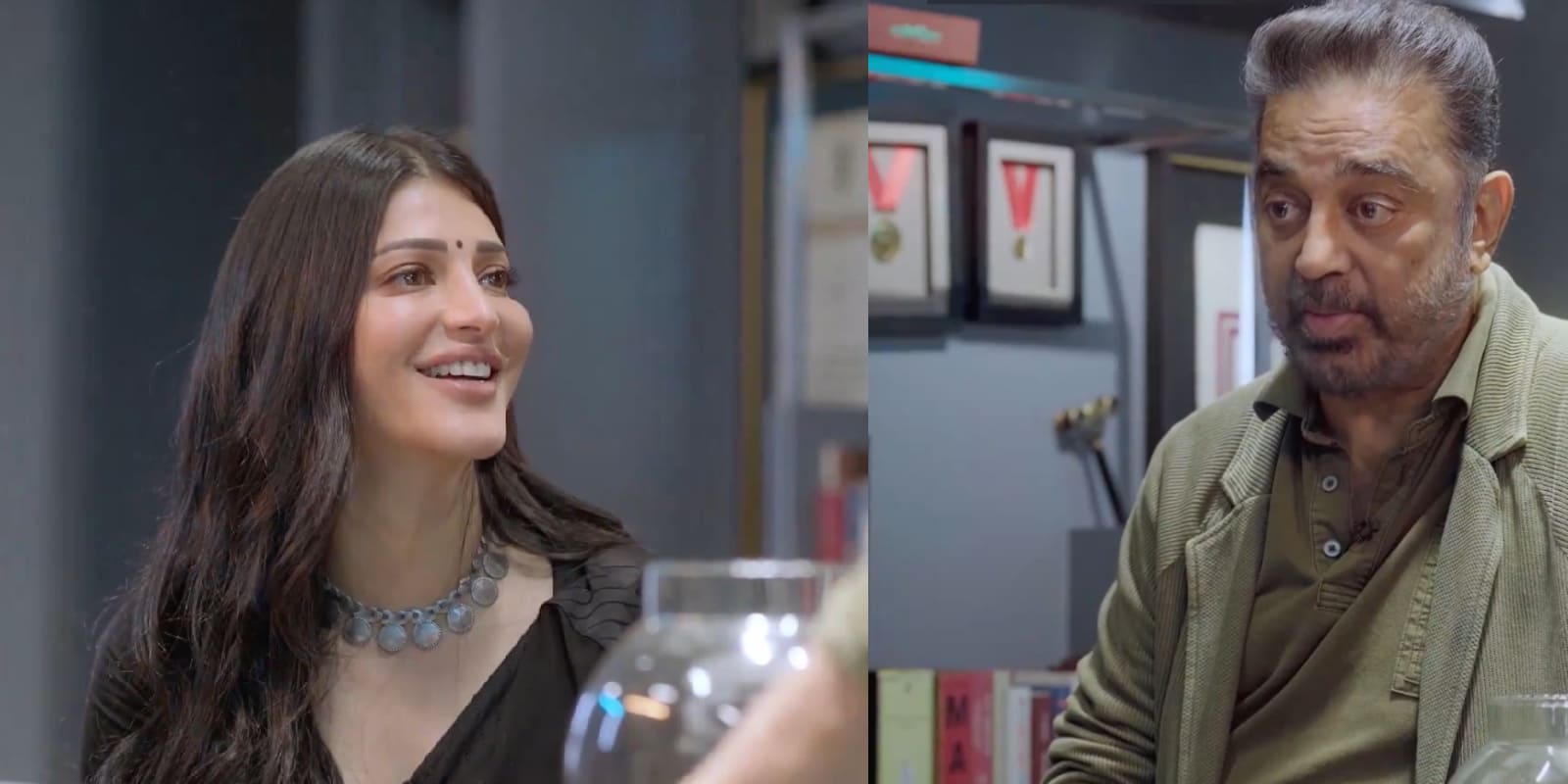 Legacy of Love_ Shruti-Kamal Haasan’s candid chat trends (1) Legacy of Love" Shruti-Kamal's candid chat on Inimel journey trends