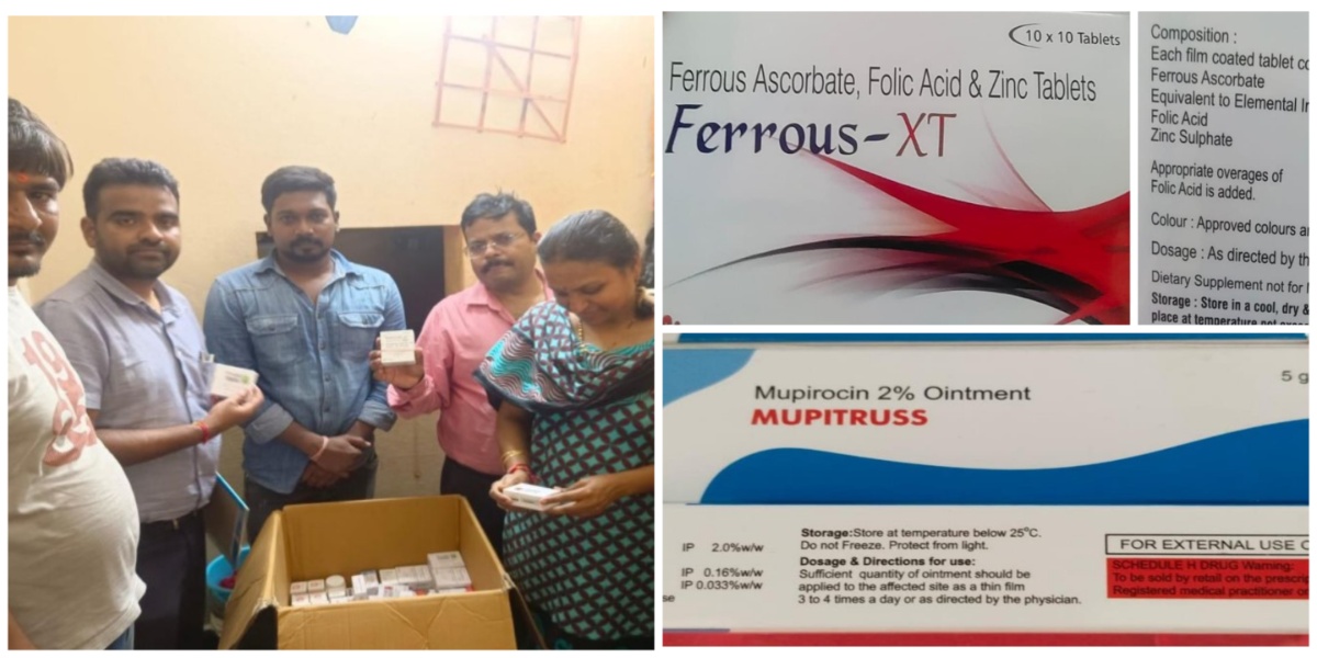 Telangana DCA officials seized stocks of illegal drugs in a recent crackdown (supplied) Telangana DCA officials seized stocks of illegal drugs in a recent crackdown (supplied)