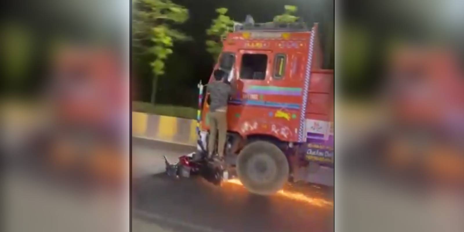 lorry mishap hyderabad