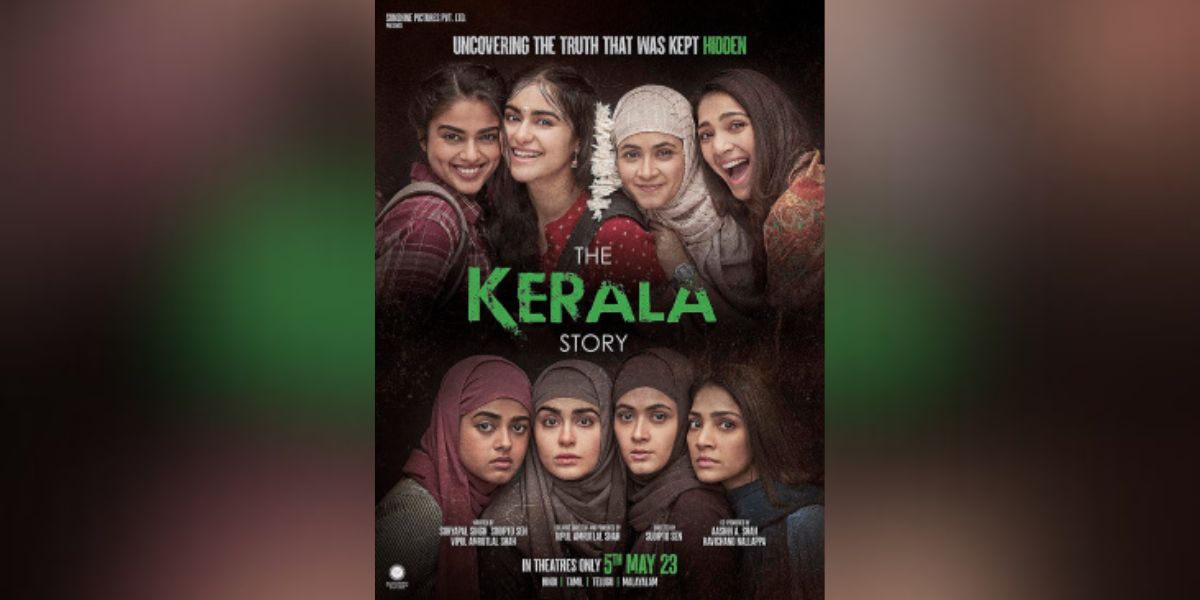 Poster of The Kerala Story. Poster of The Kerala Story.