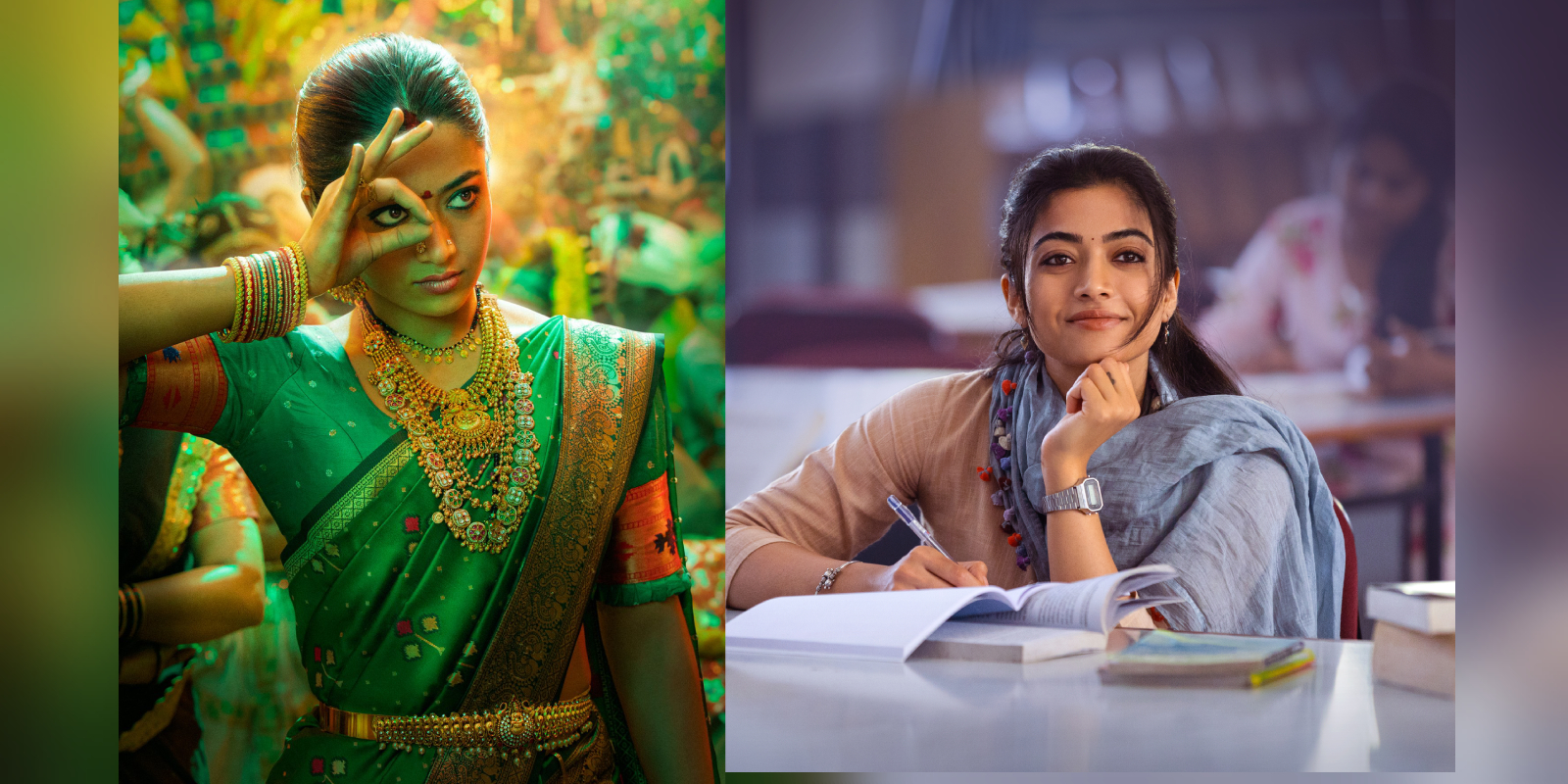 Rashmika’s posters from ‘Pushpa 2_ The Rule’ and ‘The Girlfriend’ out Rashmika's posters from ‘Pushpa 2: The Rule’ and ‘The Girlfriend’ out