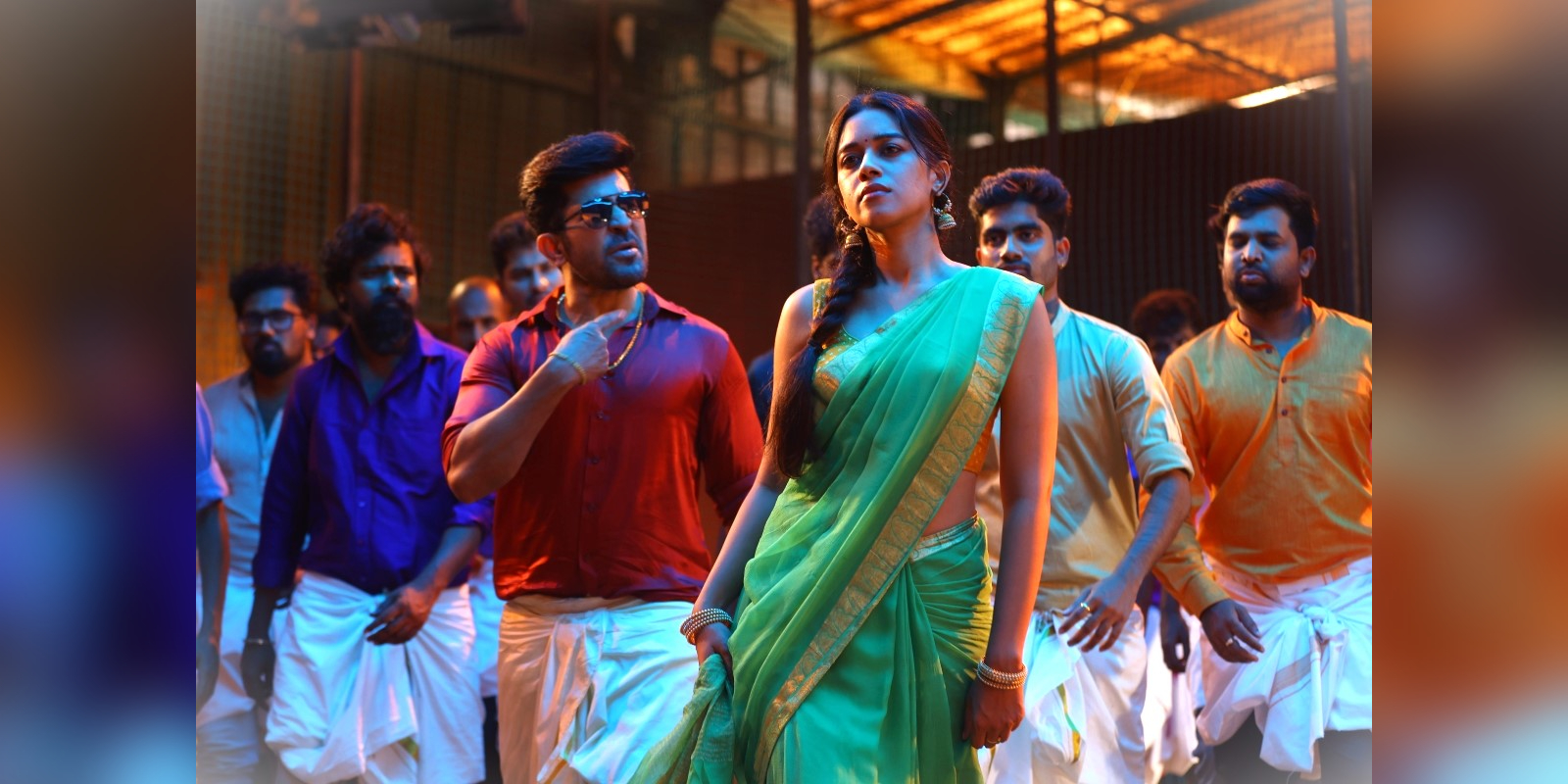 Vijay Antony and Mirnalini Ravi in a still from Romeo Vijay Antony and Mirnalini Ravi in a still from Romeo