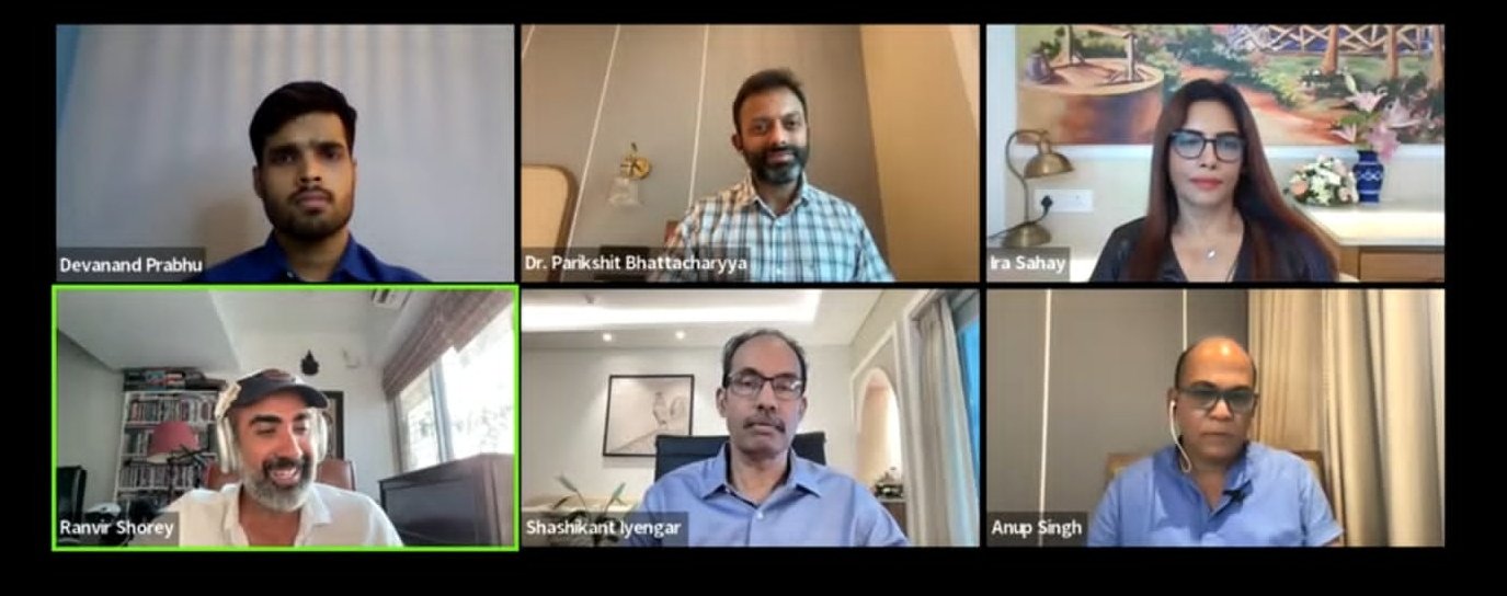 ravnvirone Ranvir participating in Metabolic Health Conference 2.0 organised by metabolic health coach Anup Singh and Shashikant Iyengar that was held on April 26,27 and 28 .