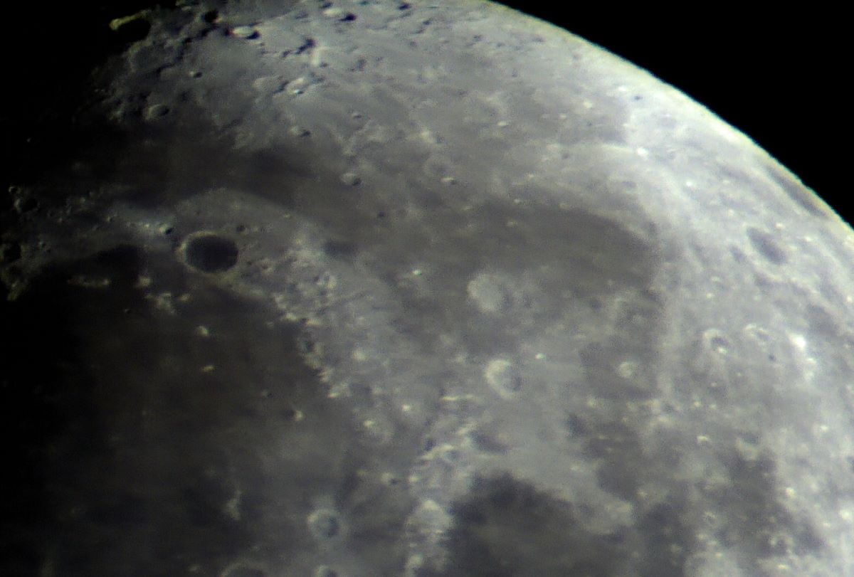 Moon surface Moon surface