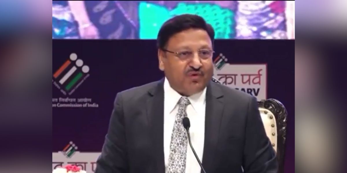 CEC Rajiv Kumar.