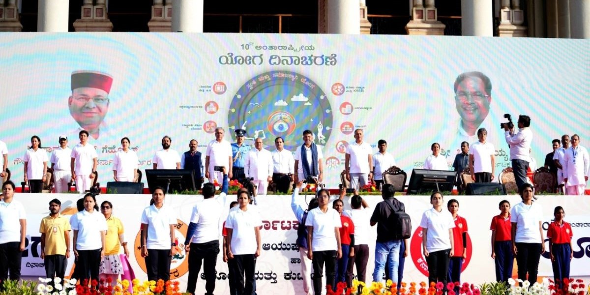 karnataka yoga day