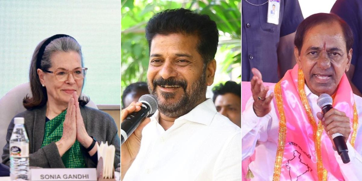 Sonia Gandhi, Revanth Reddy, KCR Telangana Formation Day