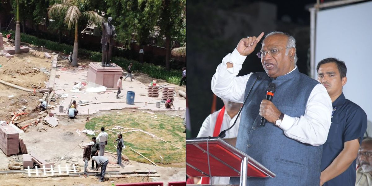 Kharge on Ambedkar, Gandhi statues relocation in Parliament