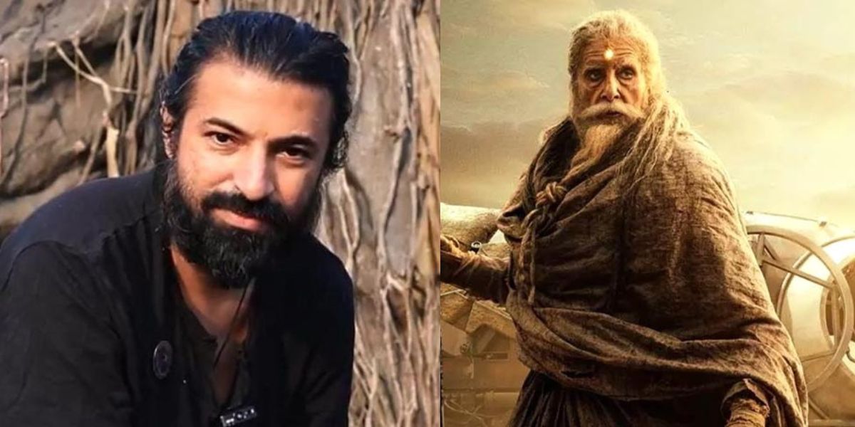 A still of Nag Ashwin; Amitabh Bachchan in 'Kalki 2898 AD'. (X)