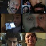 A collage of stills from C U Soon