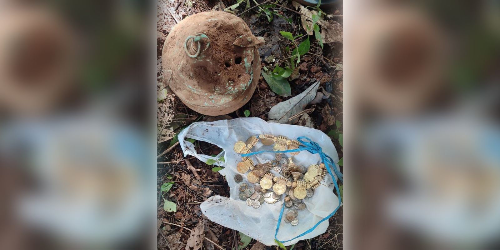 Gold and silver coins found Gold and silver coins found