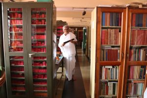 Dr Veerendra Heggade at the Centre. (Sourced)