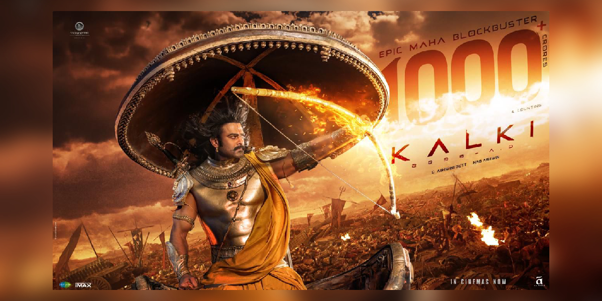 Kalki 2898 AD achieaves the ₹1,000-crore milestone Kalki 2898 AD achieves the ₹1,000-crore milestone