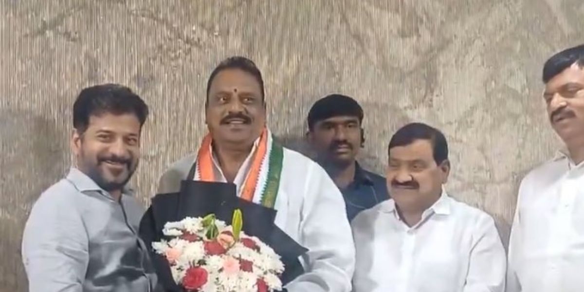 One more BRS MLA in Telangana joins Congress