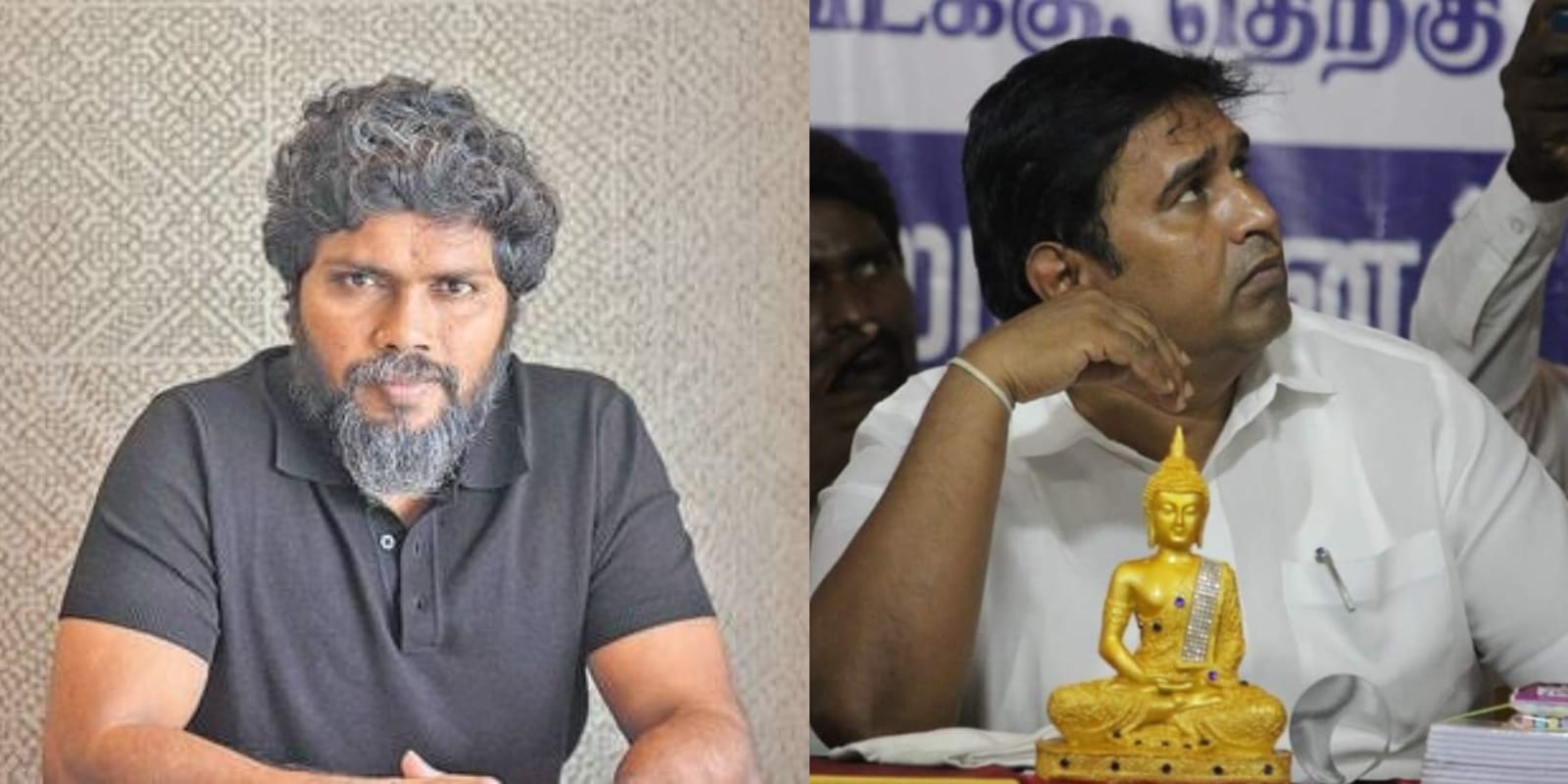 Ranjith-Armstrong Director Pa Ranjith (left) and the slain BSP leader K Armstrong. (Supplied)