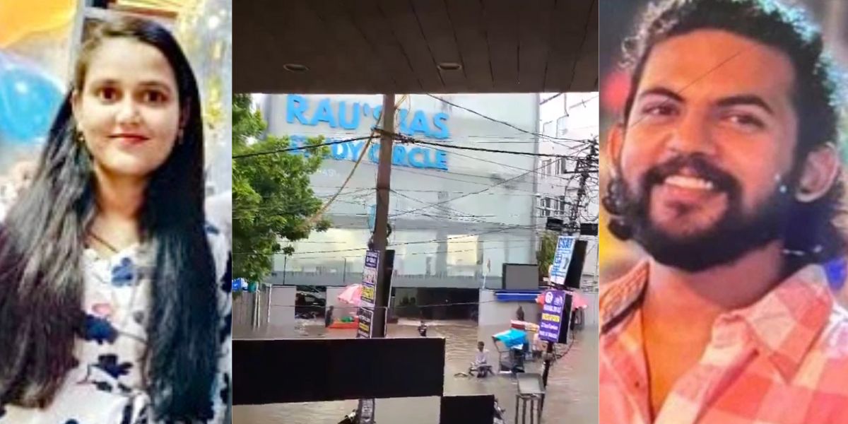 Tania Soni and Nevin Delwin. Delhi coaching centre flood.