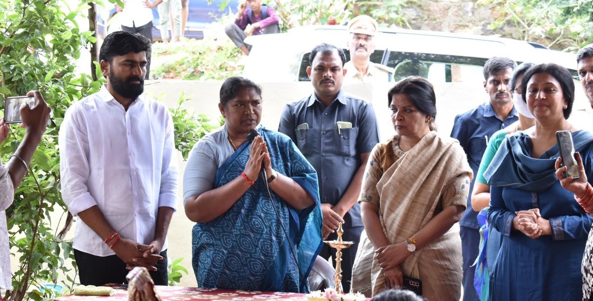 Telangana Minister Seethakka Telangana Minister Seethakka