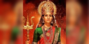 Nayanthara in 'Mookuthi Amman', directed by RJ Balaji. (X)