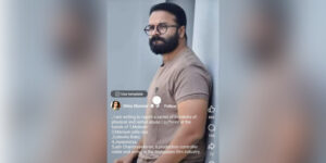A screengrab of Minu Muneer's post where she accused Jayasurya of behaving inappropriately with her