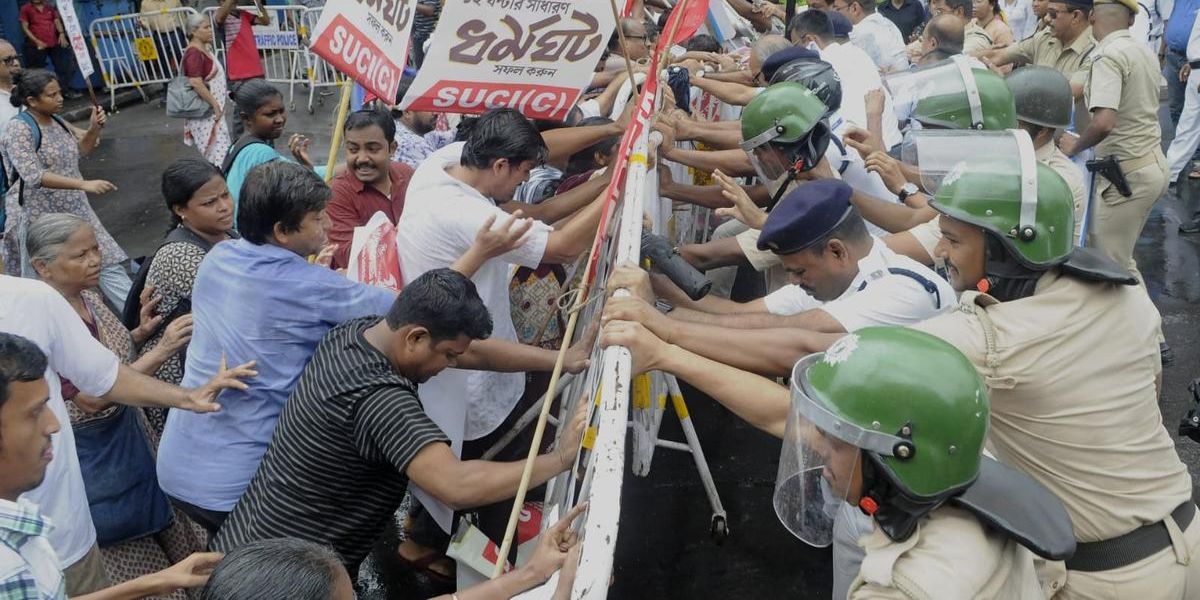 Protest over Kolkata doctor's rape and murder
