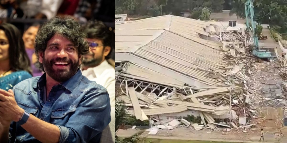 Nagarjuna-ConventionCentre The Telangana High Court ordered a stay on the demolition but HYDRAA had by then razed actor Nagarjuna's N-Convention Centre.