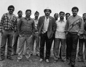 On the sets of Mr india