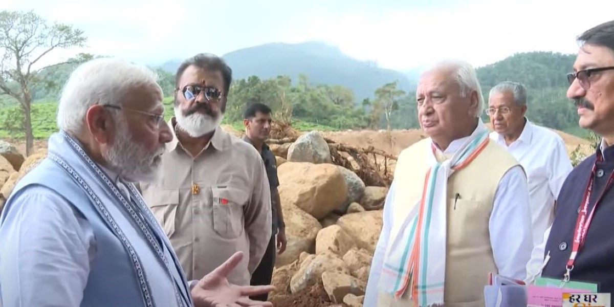 PM Modi in Wayanad PM Modi in Wayanad