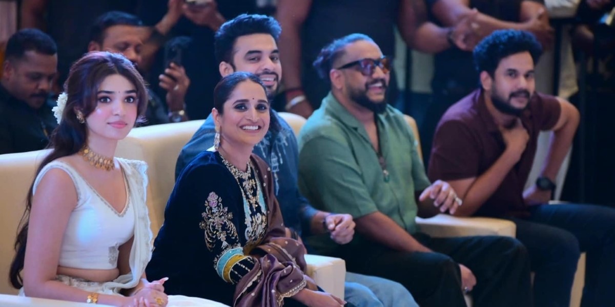 Team Ajayante Randam Moshanam at the trailer launch event Team Ajayante Randam Moshanam at the trailer launch event