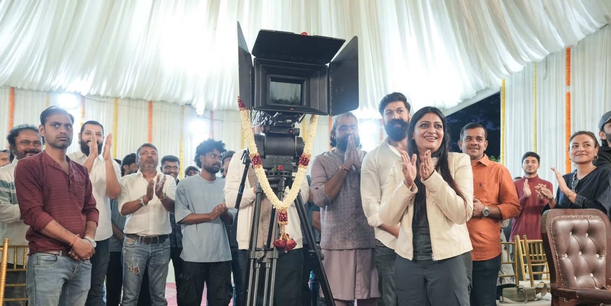 The shooting of Yash's Toxic begins