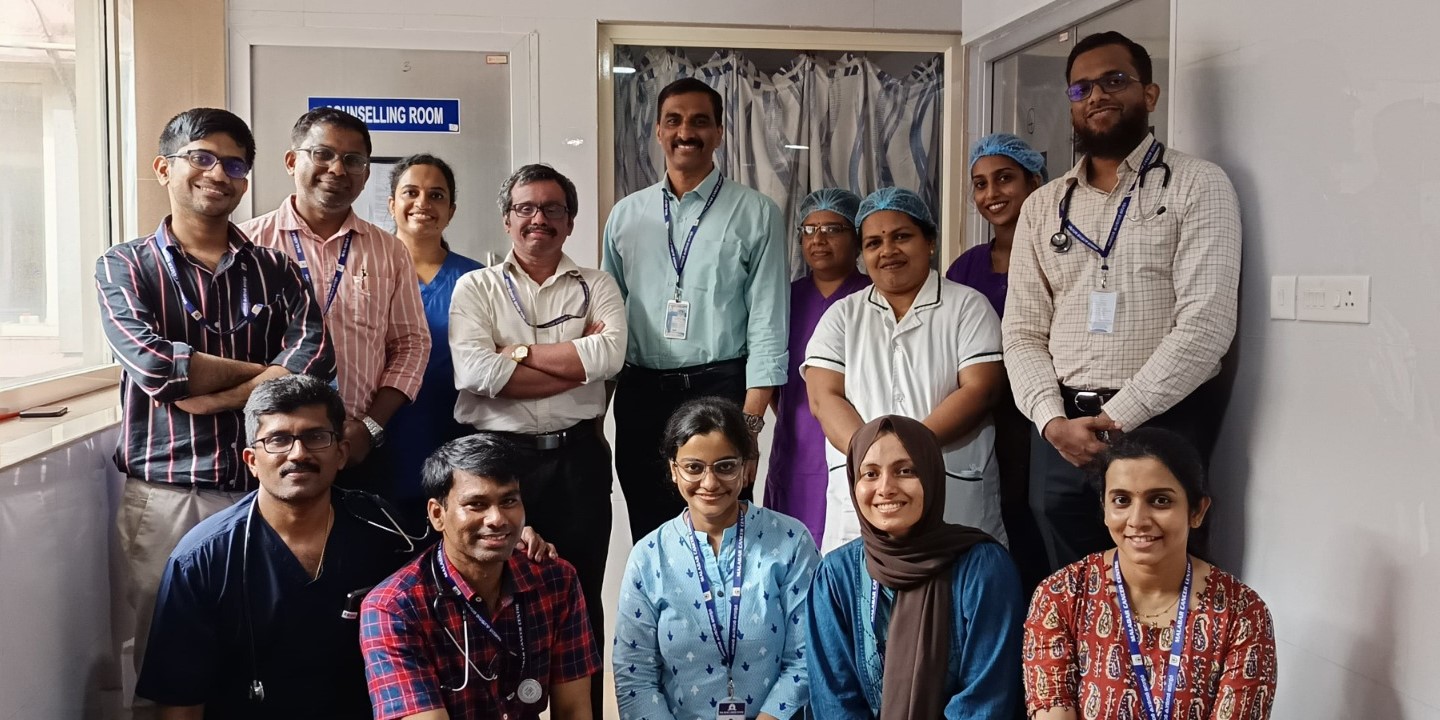 The team of doctors that performed the CAR-T cell therapy in MCC. (Supplied)