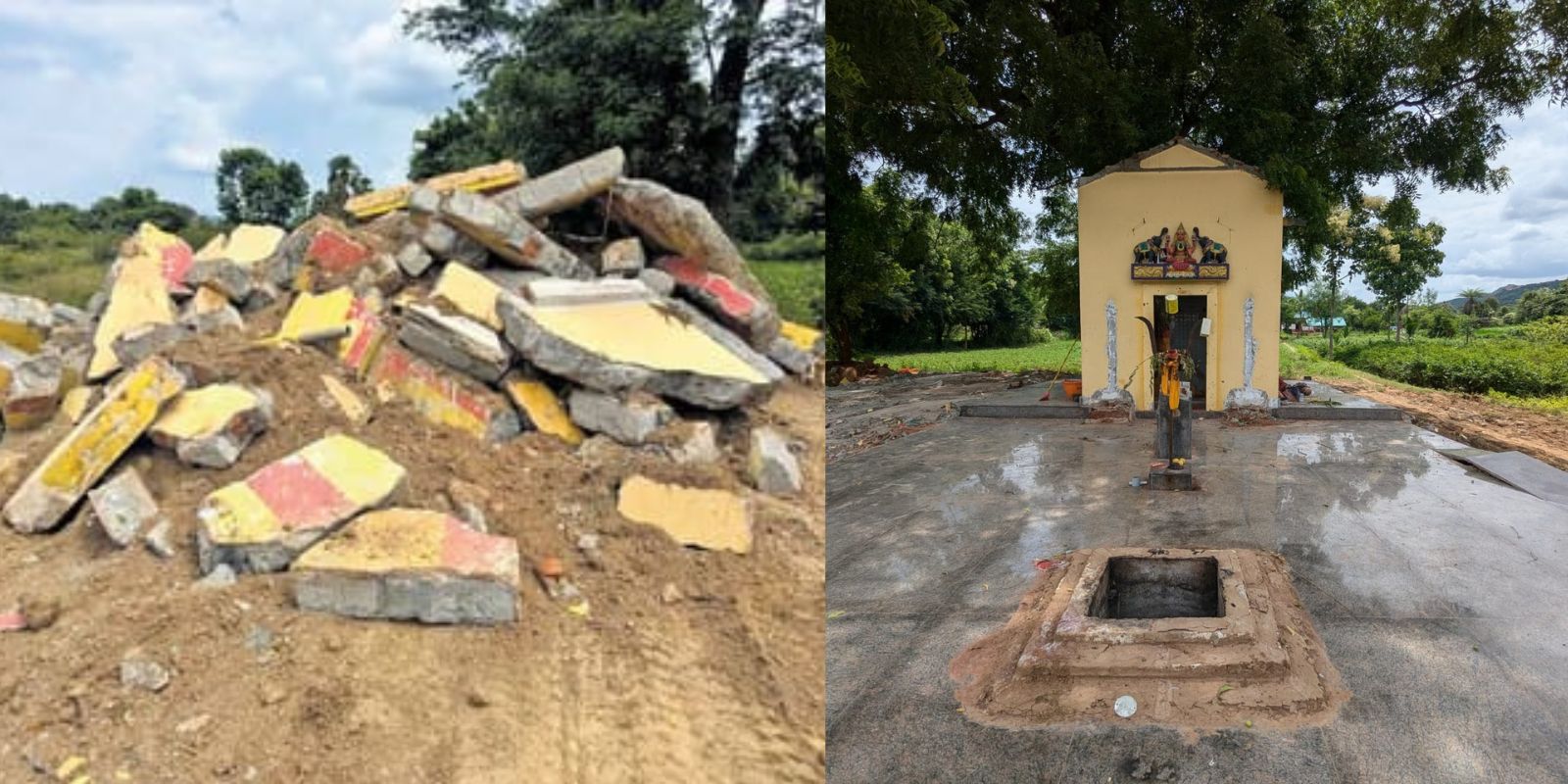 The Dalits were banned from attending the temple Aadi celebrations after D Loganathan, a local ‘medium’, had a dream. The Dalits were banned from attending the temple Aadi celebrations after D Loganathan, a local 'medium', had a dream.