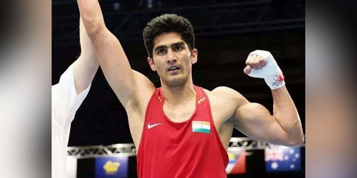 Vijender Singh. (X)