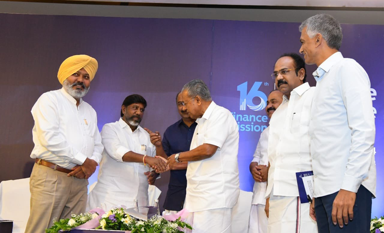 Telangana Deputy CM and Finance minister Bhatti Vikramarka at the Ministers conclave organised by Kerala on Fiscal Federalism. Ministers conclave organised by Kerala on Fiscal Federalism.