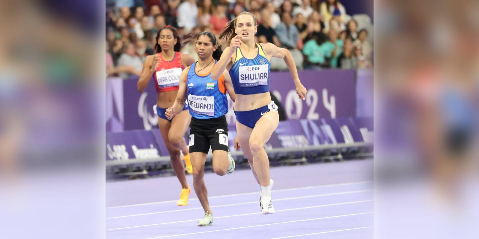 Deepthi Jeevanji wins bronze medal at the Paris Paralympics