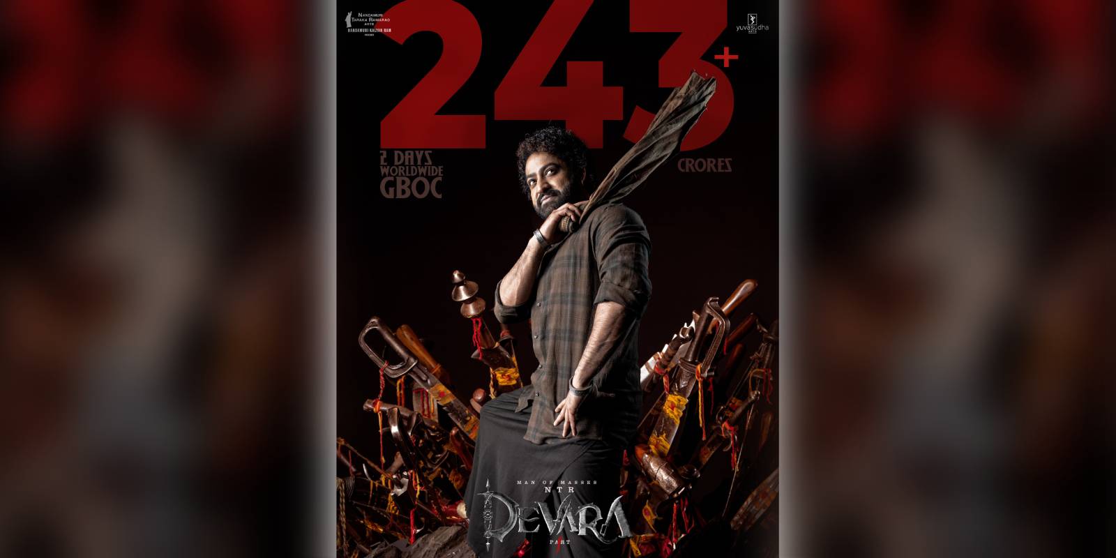Devara: Part 1 worldwide collections cross ₹200 crore