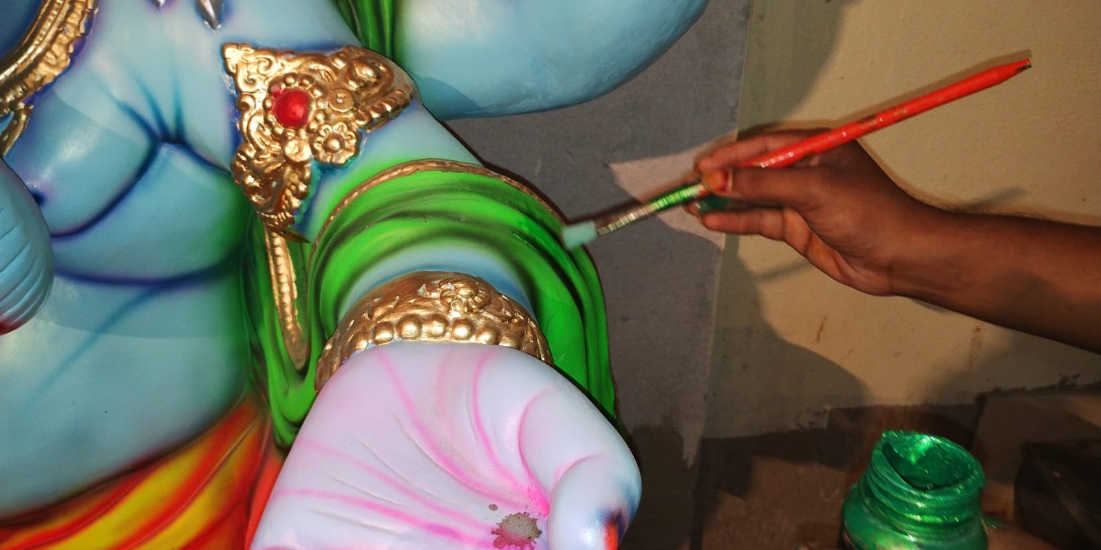 Features Dhoolpet becomes the epicenter of Ganesha idols as Ganesh Chathurthi draws closer.