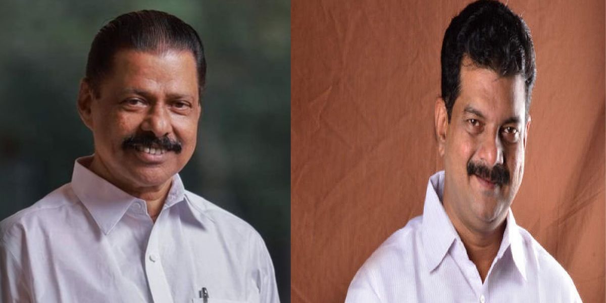 MV Govindan and PV Anvar. MV Govindan and PV Anvar.