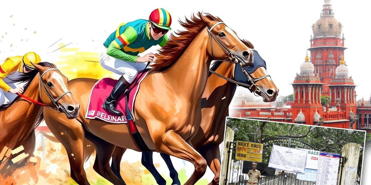 Illustrated representative image Tamil Nadu government takes over the Madras Race court