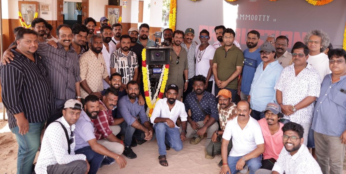 Mammootty Vinayakan's film starts rolling