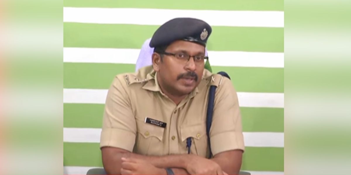 Sujith Das IPS. (Screengrab) Sujith Das IPS. (Screengrab)
