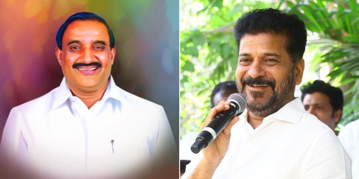 Telangana turncoat MLA Gandhi and Telangana CM Revanth Reddy Telangana Congress appoints turncoat MLA Gandhi as PAC Chairperson