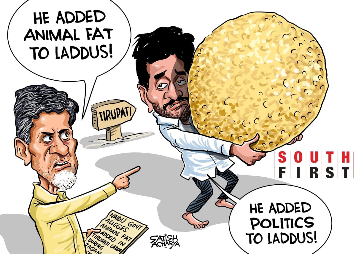 Tirupati laddu caught in the middle of a political slug fest in Andhra Pradesh