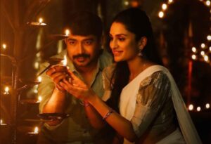 Vikky Varun and Dhanya Ramkumar in a still from the Kannada movie